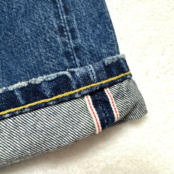 RRL Ralph Lauren Double RL sz 27 Selvedge Boyfriend Boy Fit Jeans Womens Austin - Picture 2 of 11